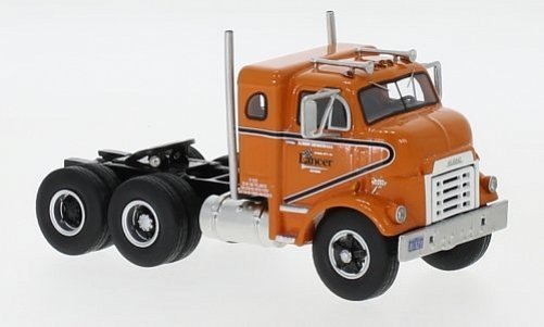 GMC 950 Cannonball Sleeper Cab, orange, 1954